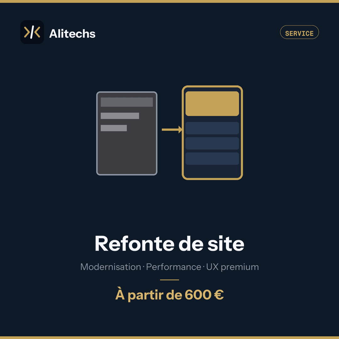 Refonte de site